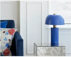 Discount Daells Bolighus Bordlampe Lulu Kobolt H.37 cm Blå