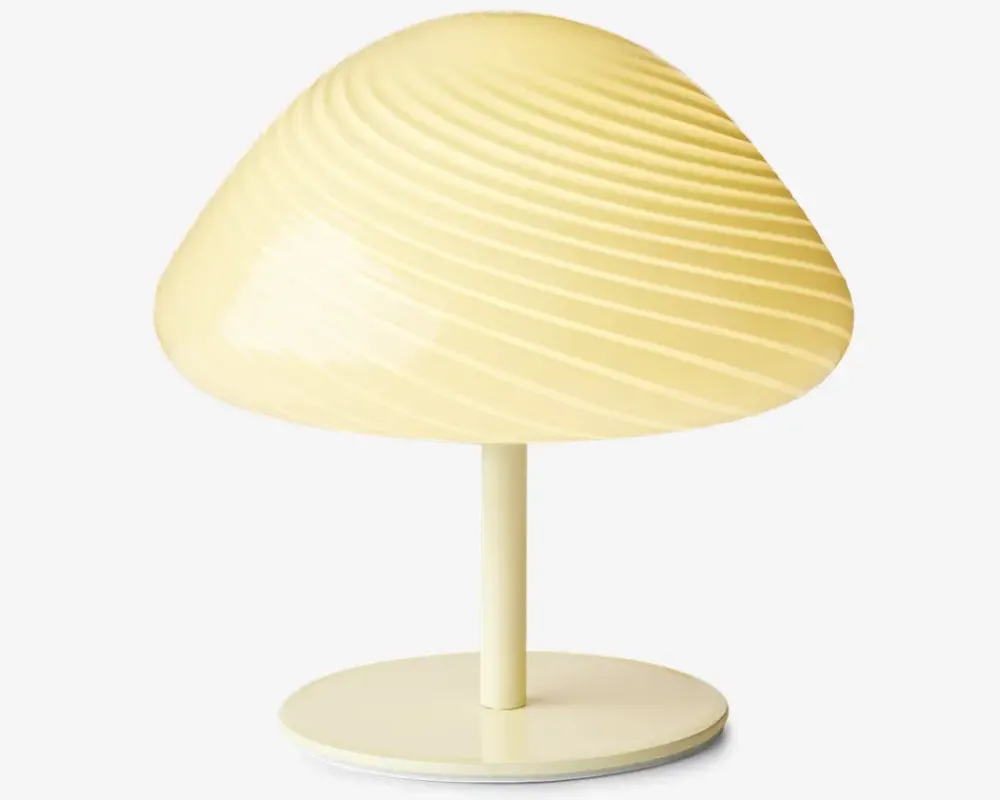 New Daells Bolighus Bordlampe Mini Mus H.17 cm Creme