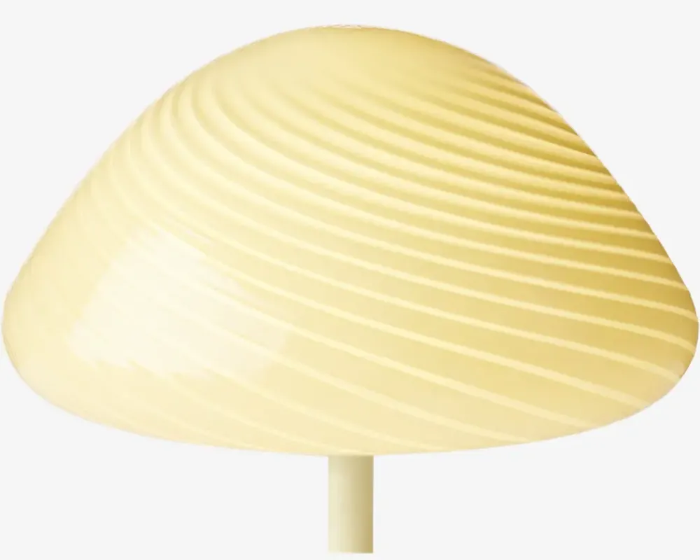 New Daells Bolighus Bordlampe Mini Mus H.17 cm Creme