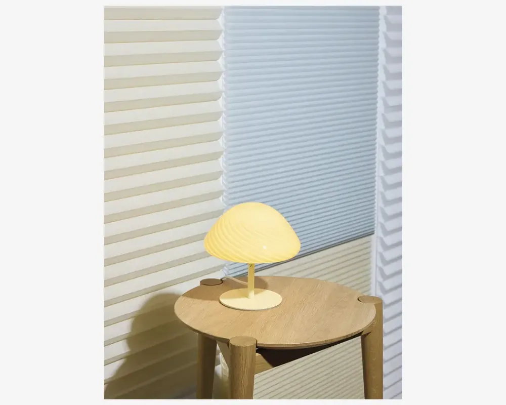 New Daells Bolighus Bordlampe Mini Mus H.17 cm Creme