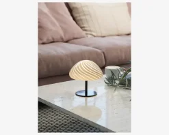 Best Daells Bolighus Bordlampe Mini Mus H.17 cm Grå