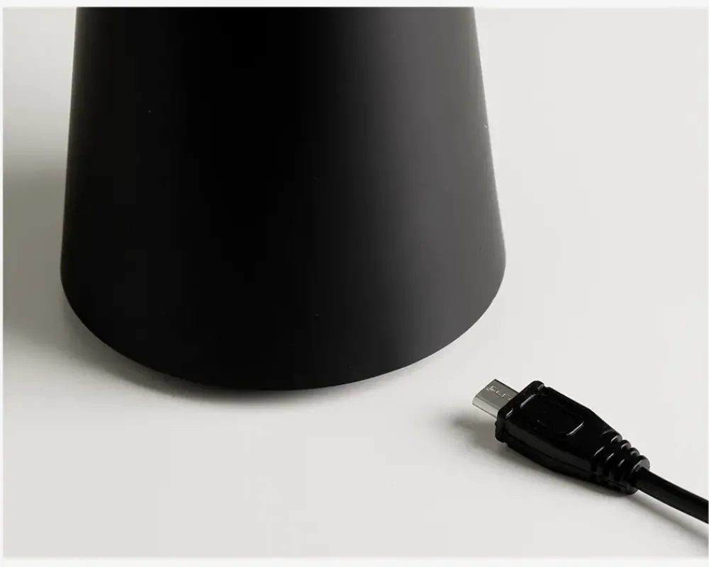 Best Daells Bolighus Bordlampe Move Me LED H.21,5 cm Sort