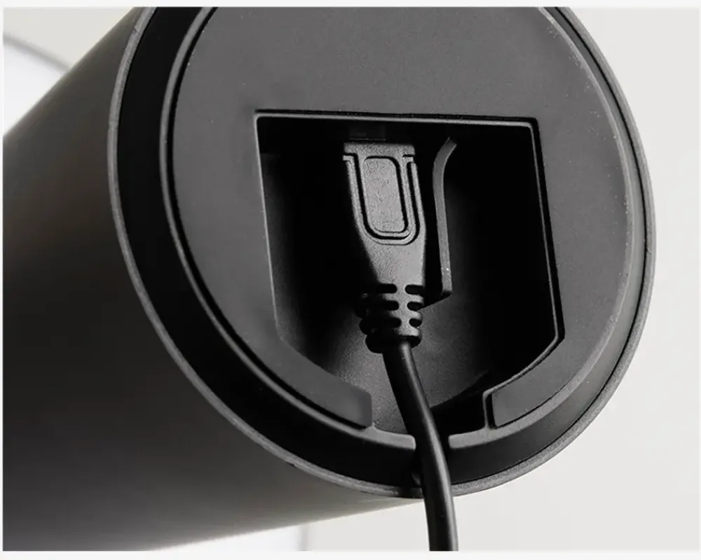 Best Daells Bolighus Bordlampe Move Me LED H.21,5 cm Sort