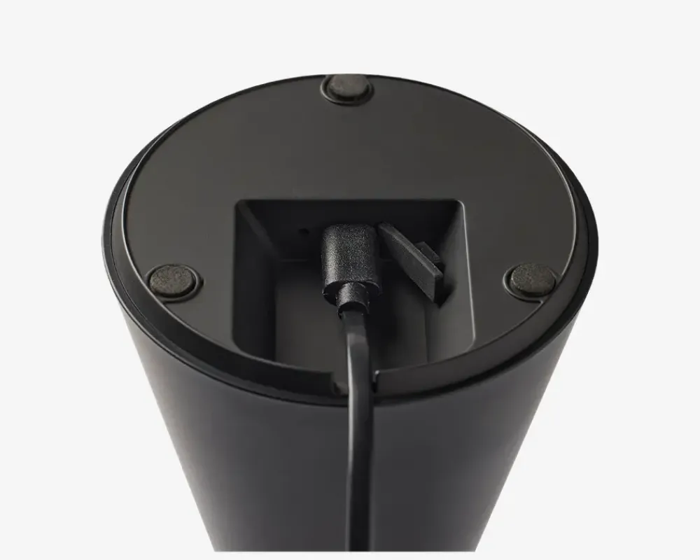 Daells Bolighus Bordlampe Nyhavn H.21,5 cm Sort