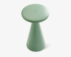 Sale Daells Bolighus Bordlampe Nyhavn støvet H.21,5 cm Grøn