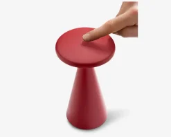 New Daells Bolighus Bordlampe Nyhavn vin H.21,5 cm Rød