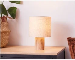 Online Daells Bolighus Bordlampe Pia Natur H.30 cm