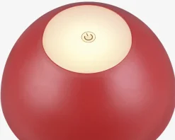 Online Daells Bolighus Bordlampe Ricardo H.30 cm Rød