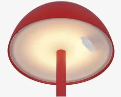 Online Daells Bolighus Bordlampe Ricardo H.30 cm Rød