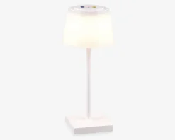 Best Daells Bolighus Bordlampe Sanchez mat H.30 cm Hvid