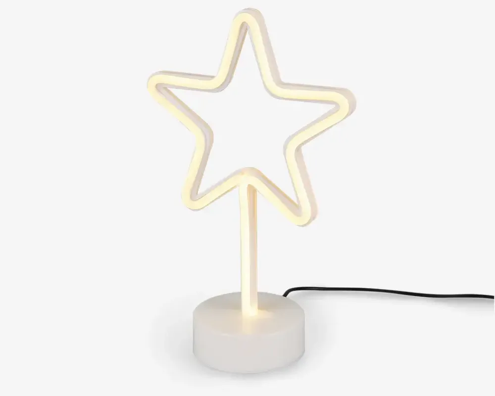 Online Daells Bolighus Bordlampe Stjerne H.30,5 cm Gul