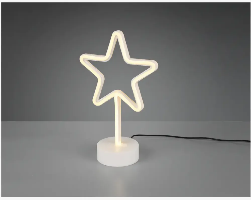 Online Daells Bolighus Bordlampe Stjerne H.30,5 cm Gul