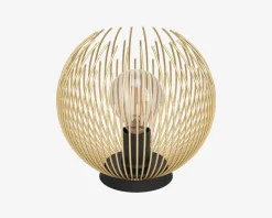 Discount Daells Bolighus Bordlampe Venezuela Guld Ø.23,5 cm