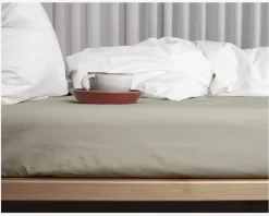 Clearance Daells Bolighus Boxlagen Percale 90x200 cm Sand