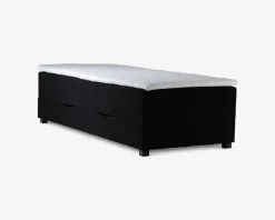 New Daells Bolighus Boxmadras med magasin 90 x 200 cm sort