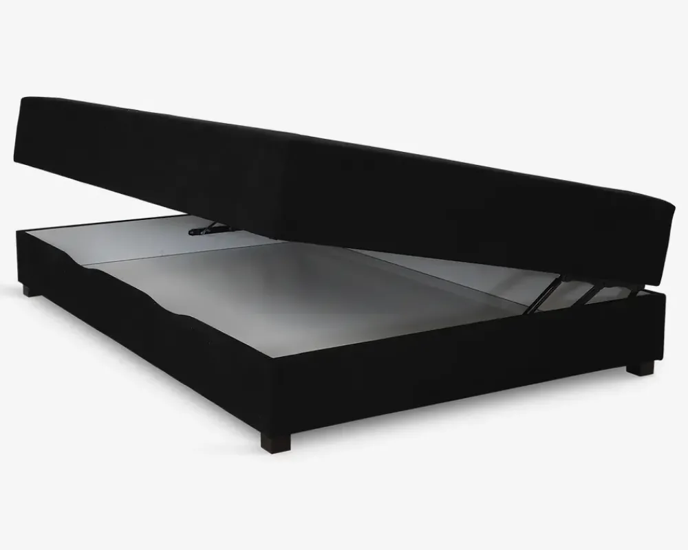 Discount Daells Bolighus Boxmadras med magasin 140 x 200 cm sort