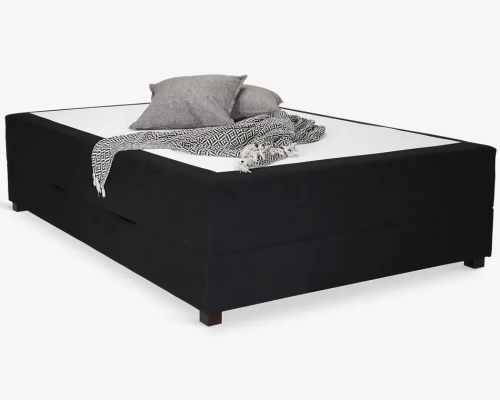Discount Daells Bolighus Boxmadras med magasin 140 x 200 cm sort