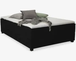 Discount Daells Bolighus Boxmadras med magasin 140 x 200 cm sort