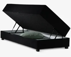 Hot Daells Bolighus Boxmadras med magasin 90 x 200 cm sort