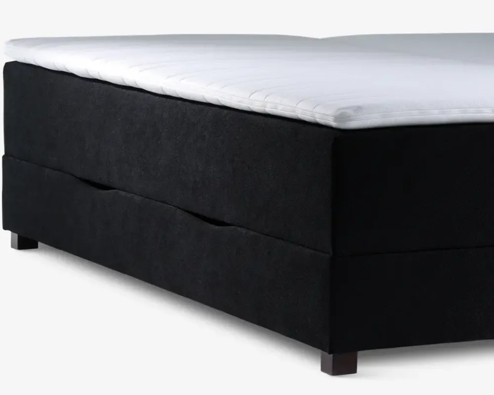 Daells Bolighus Boxmadras med magasin 180 x 200 cm sort