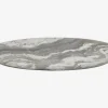 Sale Daells Bolighus Bræt Marmor Grå/Grøn Ovalt L.30,5