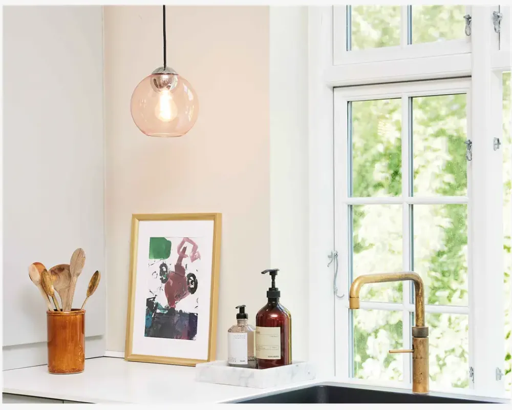 Discount Daells Bolighus Bubbles Pendel Ø.18 cm Rose Lyserød