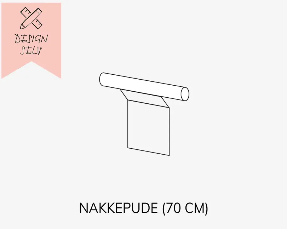 Daells Bolighus Choise Living Nakkepude 70 cm Stofgr. 1