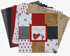 Outlet Daells Bolighus Designpapir 12 ark assorteret