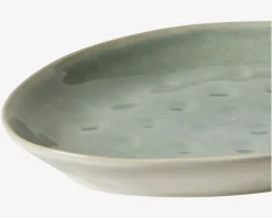 New Daells Bolighus Dessert Tallerken Oval Mint Grøn