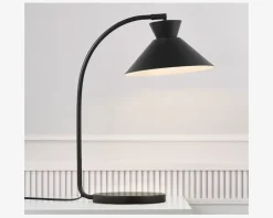 Clearance Daells Bolighus Dial Bordlampe Sort H.51 cm