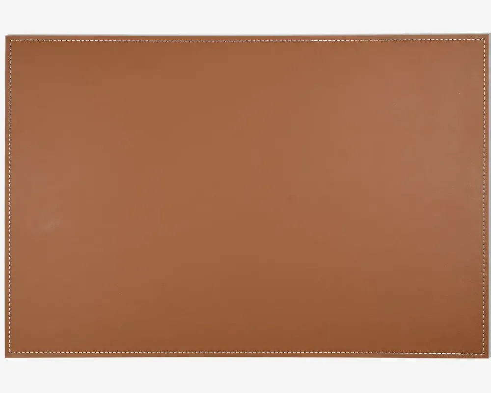 Best Daells Bolighus Dækkeserviet pu 45x30 cm Cognac