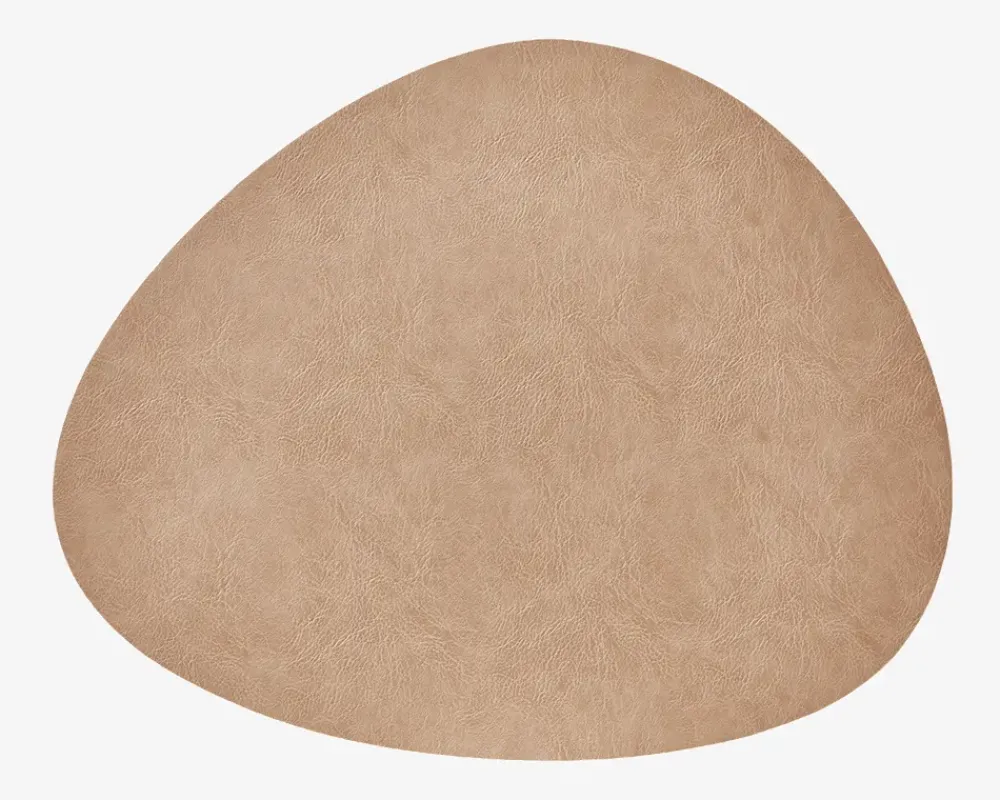 Best Daells Bolighus Dækkeserviet Curve Strukt Coral 41x33 cm