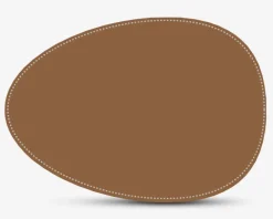 Outlet Daells Bolighus Dækkeserviet oval pu 42x33 cm Brun