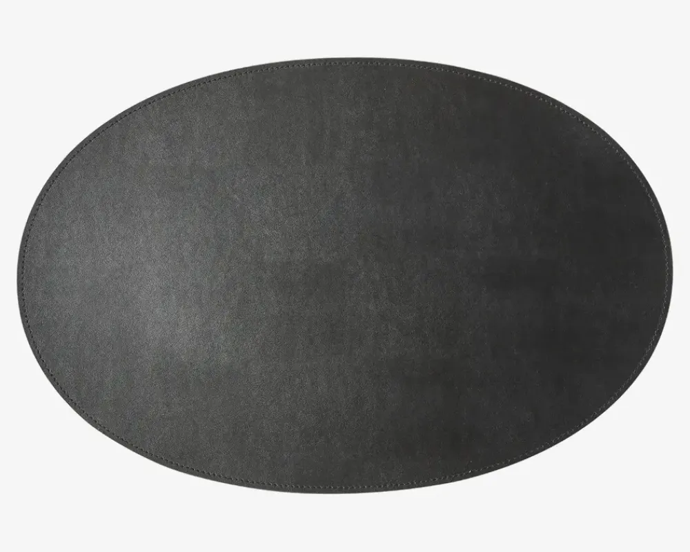 Discount Daells Bolighus Dækkeserviet Oval 30x45 cm Sort