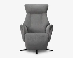 Outlet Daells Bolighus Drejestol m/Indbygget Fodskammel Grå