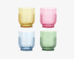 Online Daells Bolighus Drikkeglas farvet 33cl 4 stk. Multi