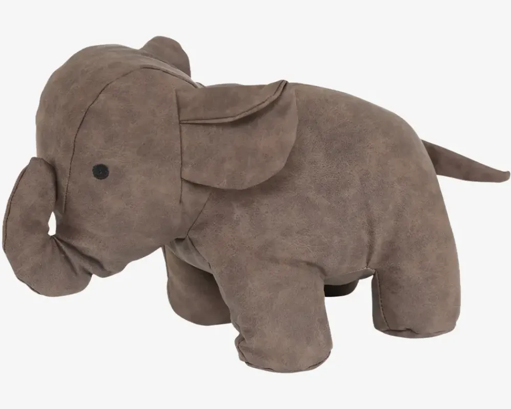 New Daells Bolighus Dørstopper Elefant Grå/Brun Ass.