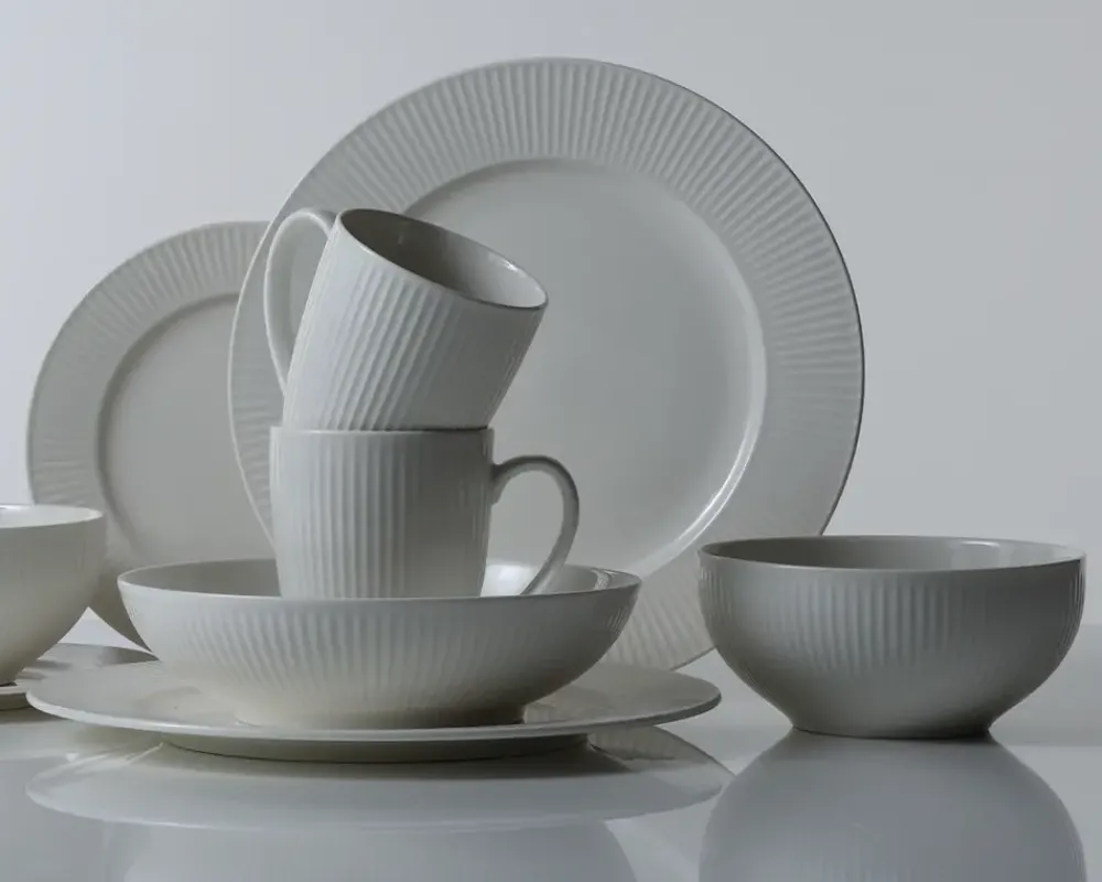 Clearance Daells Bolighus Dyb tallerken New bone Ø.20 cm