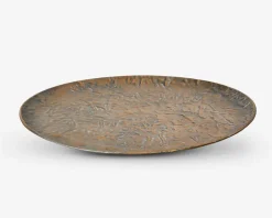 Outlet Daells Bolighus Fad deko struktur guld Ø.35 cm