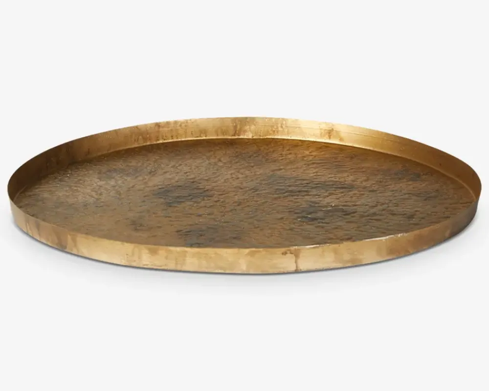 Hot Daells Bolighus Fad Metal Guld Ø.43 H.2 cm