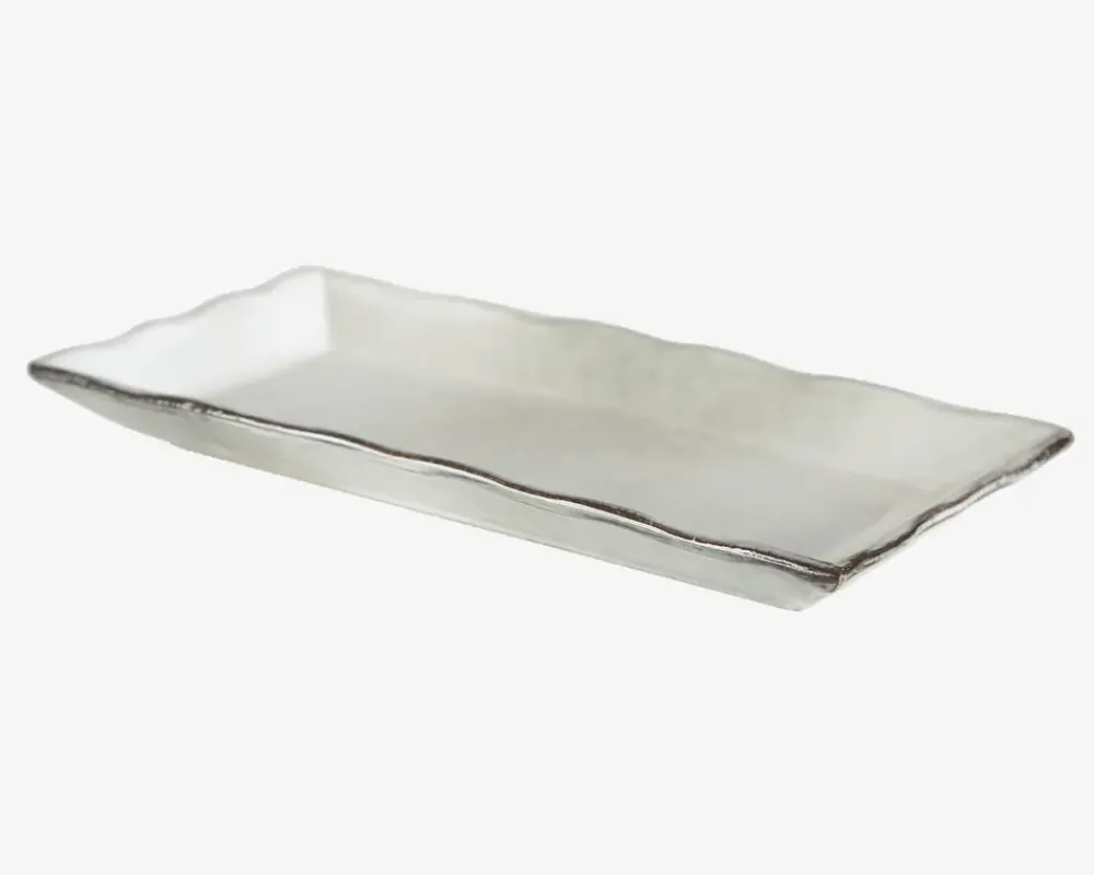 Best Daells Bolighus Fad Rektangulær Blank Stone 25,5 x 12 cm Grå