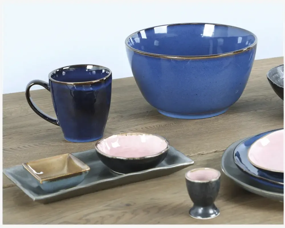 Daells Bolighus Fad Rektangulær Mat 25,5x12 cm Grå