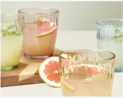 Online Daells Bolighus Farvede Glas Mosaic 4pk 34cl