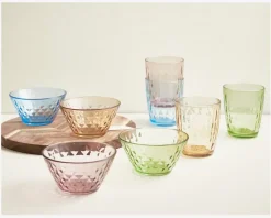 Sale Daells Bolighus Farvede Skåle Mosaic 4pk Ø.12cm