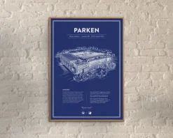 Outlet Daells Bolighus F.C. København - Parken 50x70 cm