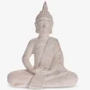 Clearance Daells Bolighus Figur buddha siddende H.36 cm