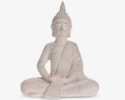 Clearance Daells Bolighus Figur buddha siddende H.36 cm