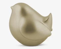 Best Daells Bolighus Figur fugl farvet H.9,6 cm Guld