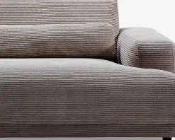New Daells Bolighus Flyder sofa med bredriflet fløjl