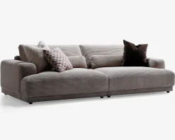 New Daells Bolighus Flyder sofa med bredriflet fløjl